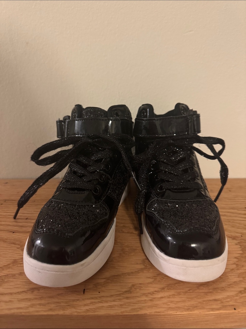 Like New - Girls Sparkly High-Tops